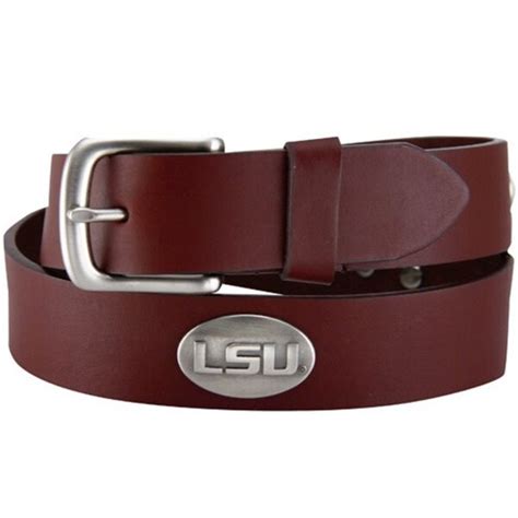 Get the Perfect LSU Look with a Leather Belt!